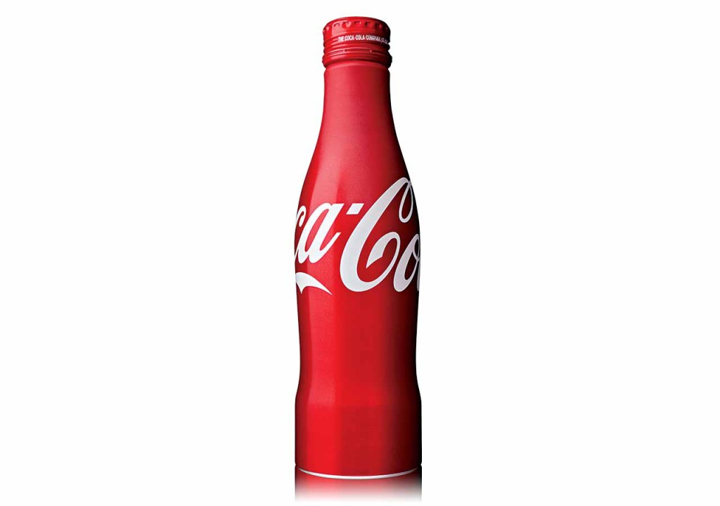 Coca-Cola aluminium fles