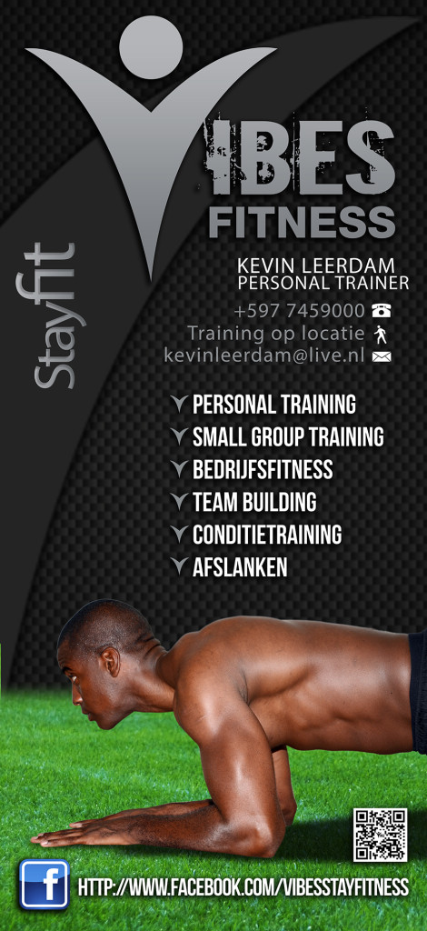 Vibes Fitness Banner Kevin Leerdam