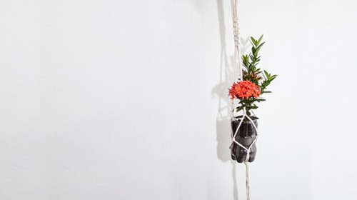 DIY planten hanger met lege PET flessen Fernandes Coca-Cola