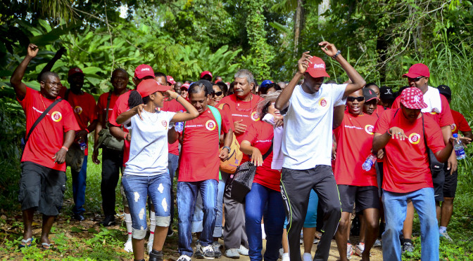 Jubileumviering Coca-Cola 75 jaar in Suriname